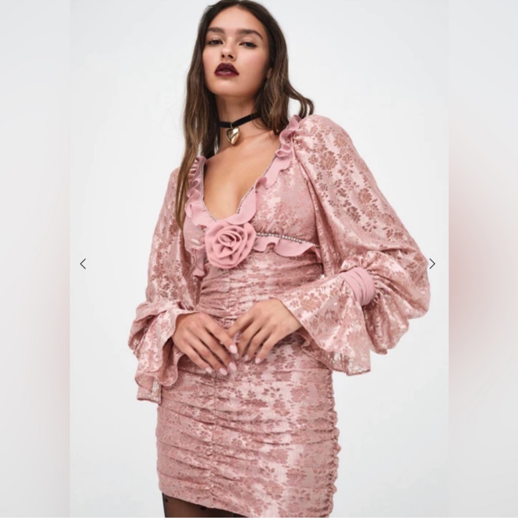 Nwt For Love And Lemons Shawn Minidress